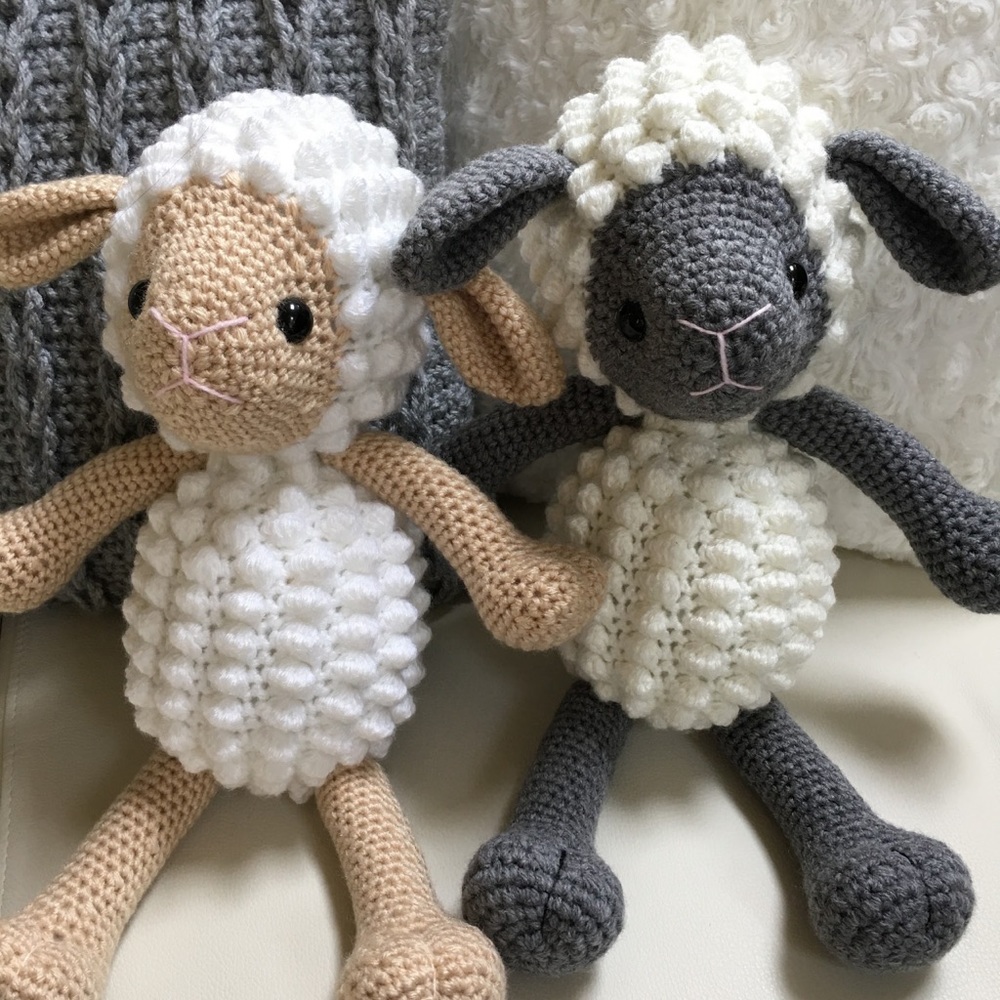 NWT Hand Crafted Lamb Stuffed Animal! 🥰